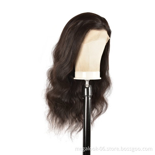 Megalook Transparent Lace Front,Brazilian Human Hair HD Lace Front Wig For Black Women